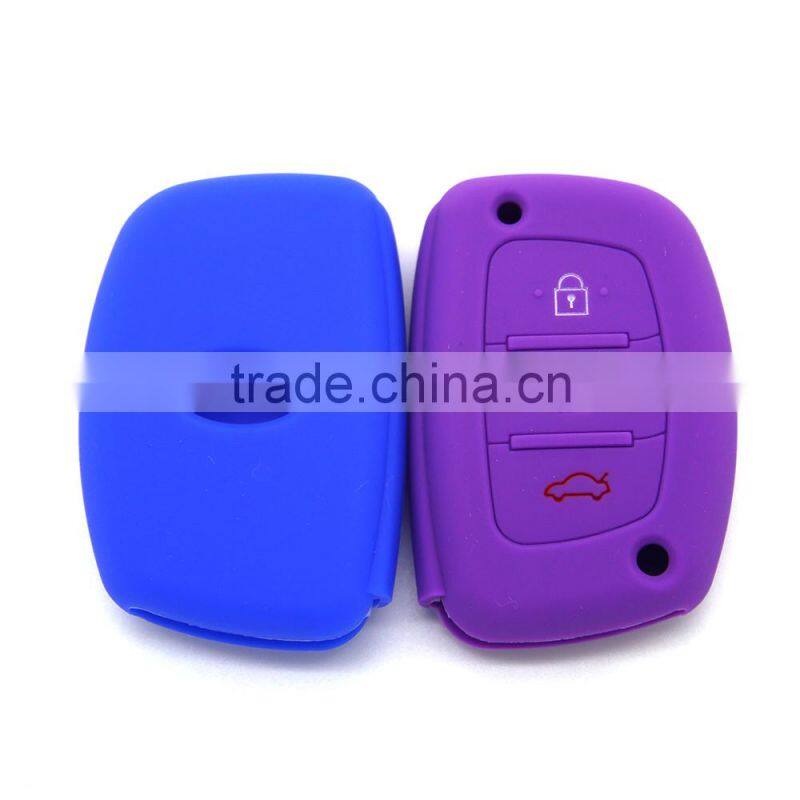 wholesale cheap fancy custom key cover silicone car remote case for Hyundai