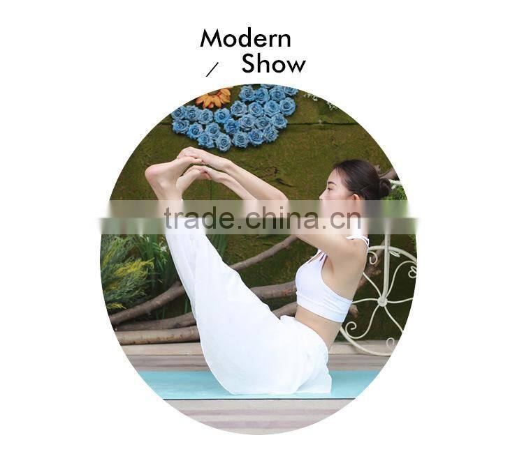 Comfy chiffon gothic harem pants for yoga