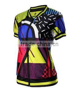 ladies running suit , sublimation sports suirt , outdoor shirt for women