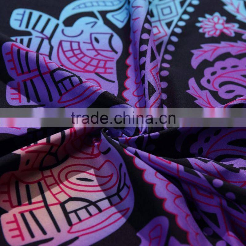 2017 new arrived hot selling round beach towels mandala with tassels turkish microfiber towel