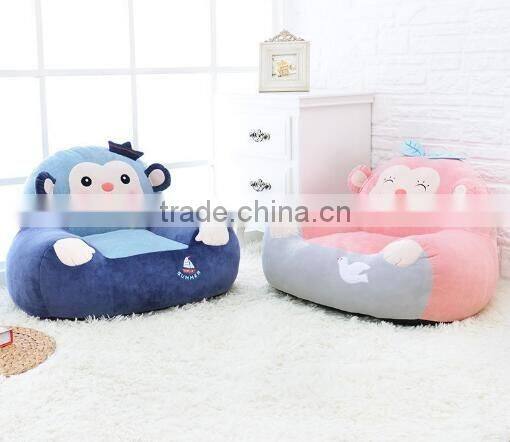 Kids wholesale colorful plush kids relax baby girls sofa