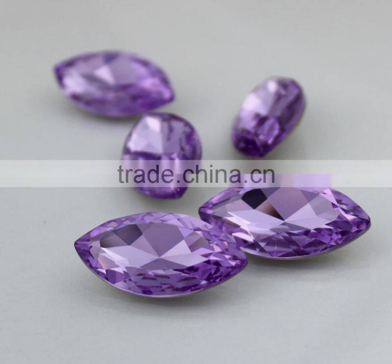 Decorative Vitrail Medium crystal stones for shoes
