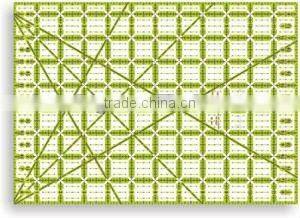 kearing brand,DIY patternmaking patchwork craft ruler,good acrylic sewing triangle grading set square for patchwork #T046