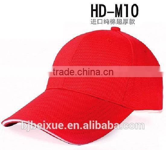 Good Quality 6 Panels Cheap Custom 2015 poly cotton twill baseball cap
