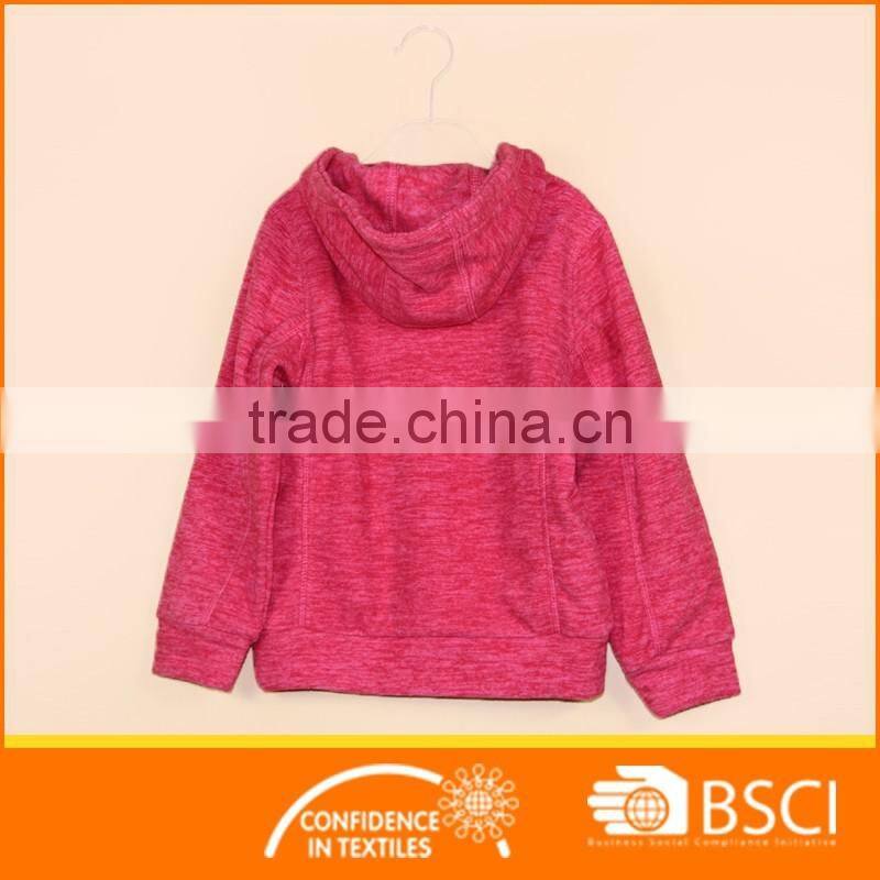 Winter Wear Emboridery Long Sleeve Girl Sweatshirt