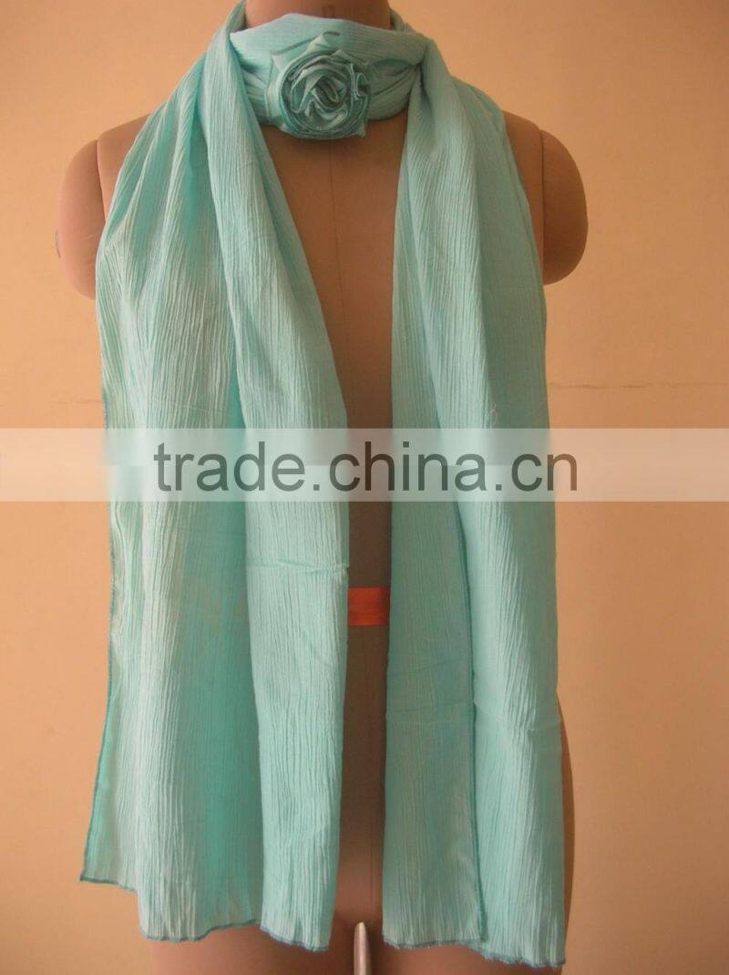 Cotton Crinkled Scarves