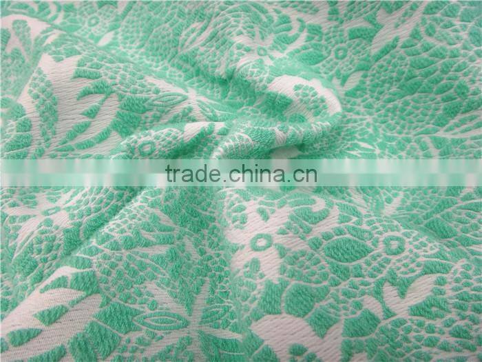 women dresses in jacquard fabric / fancy dress fabric