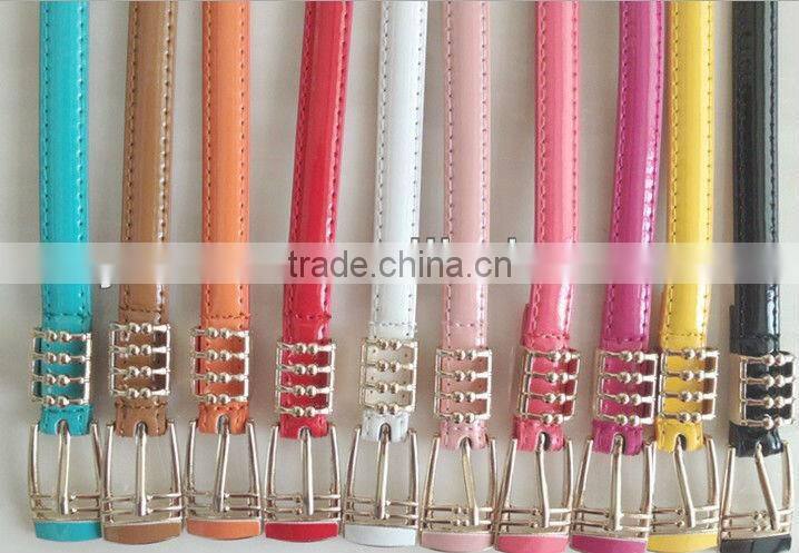 newest fashion best-selling shiny lady leather belts