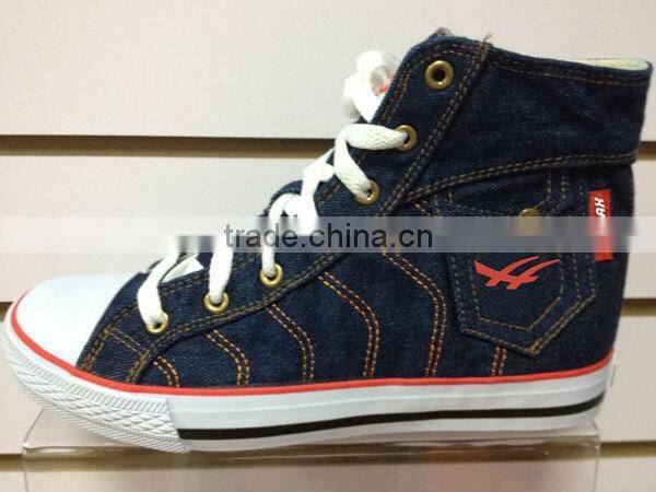 2014 wholesale black canvas shoes