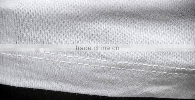 Summer wear printing cultivate one's morality short sleeve T-shirt collar men