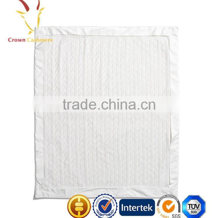 Soft Thick Fleece Baby Knitted Blanket