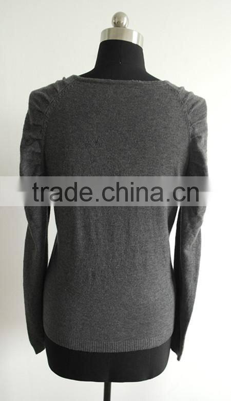 fashion ladies shrug pullover sweater
