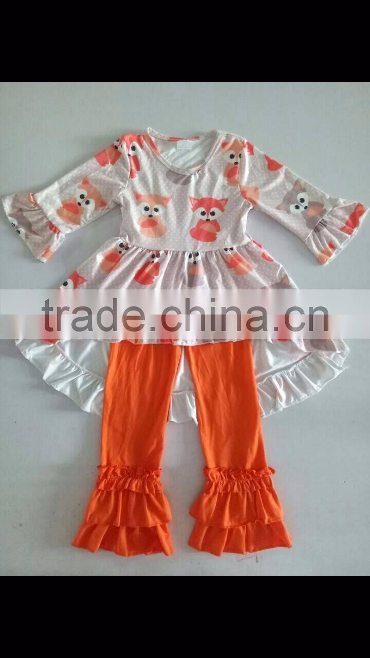 2016 wholesale children's boutique clothing sets fall clothes kids suits