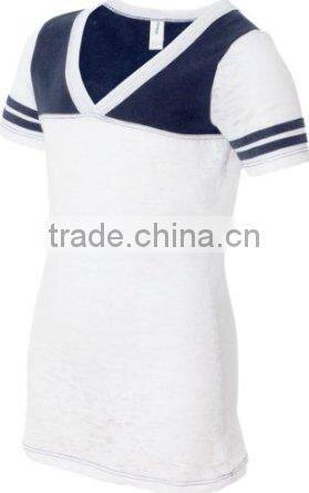 sport v neck tshirts of women