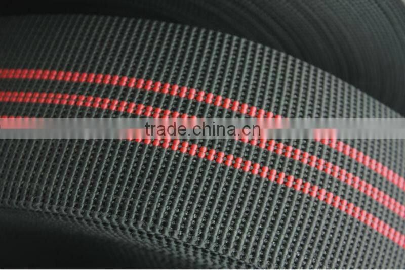 black sofa elastic webbing