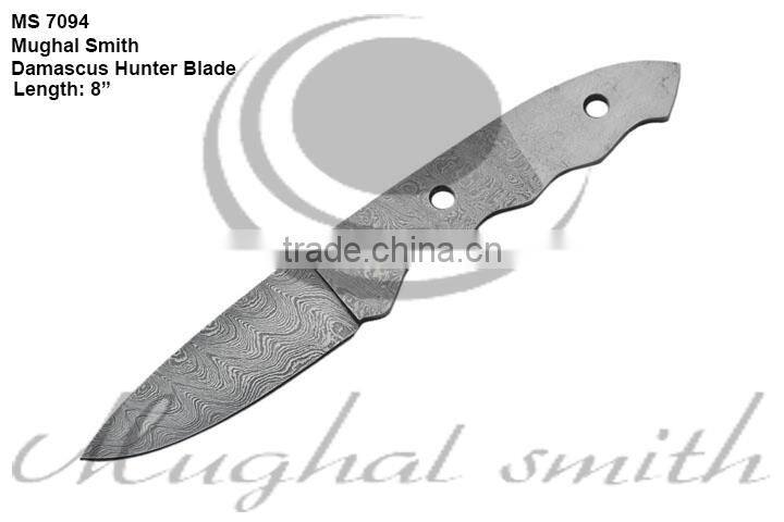 Damascus knife/Hunting knife/Deer stag