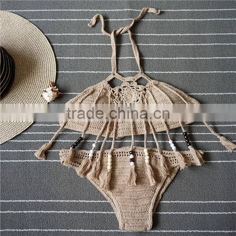 purple drawstring halter swimwear bikini/moje fancy bikini swimwear/ fancy bikini set swimwear beachwear