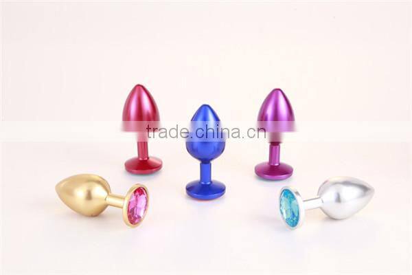 China Stainless Steel Anal Plug Sex Toys