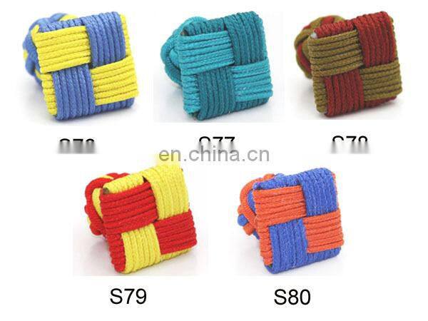 Manufacture Silk Cufflinks Wholesale