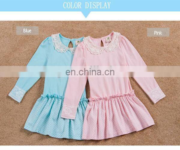 shaoxing winfar 100% cotton fabric child dress cheap child clothes