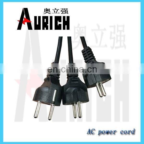 Germany applicable computer power cord or the power connector
