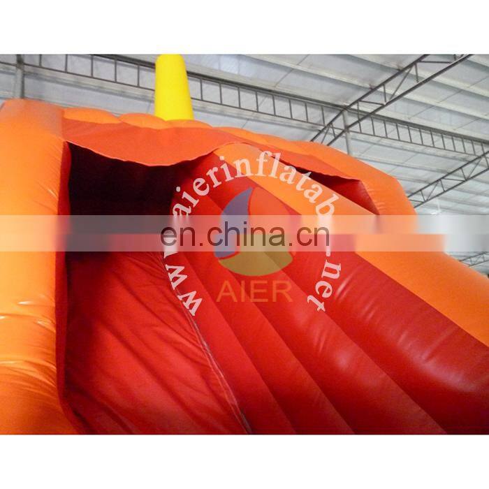 Customized giant inflatable dry slide / pirate ship red inflatable bouncer slide / inflatable stair slide toys