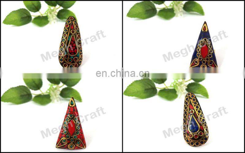 Vintage Gypcy Style Oxidized Pendant Set- Navratri Special Banjara Necklace- Women Navratri Wear Oxidized Necklace set