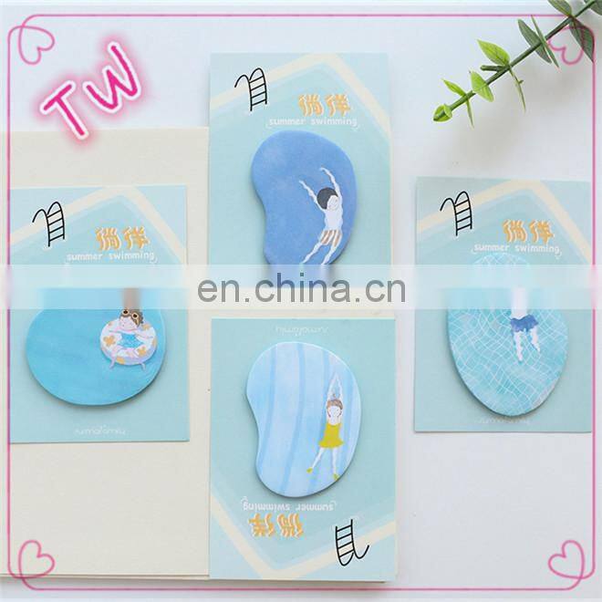 Nigeria 2018 new products fancy stationery Multi Purpose cactus shaped paper sticky notes custom with logo