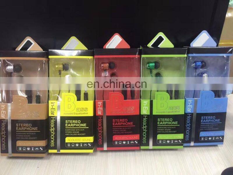 Factory stock Cheap earphone with speaker