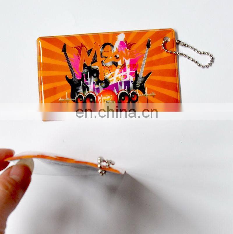 New products customized logo and shaped PVC card holder for sale