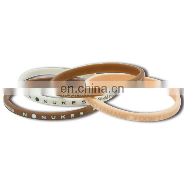eco-friendly silicon band bracelet manufacturer
