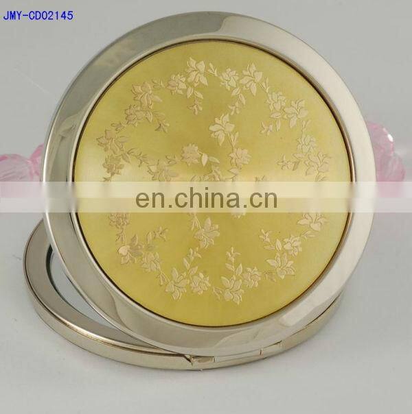 goldfish purple tone mini pocket makeup mirror
