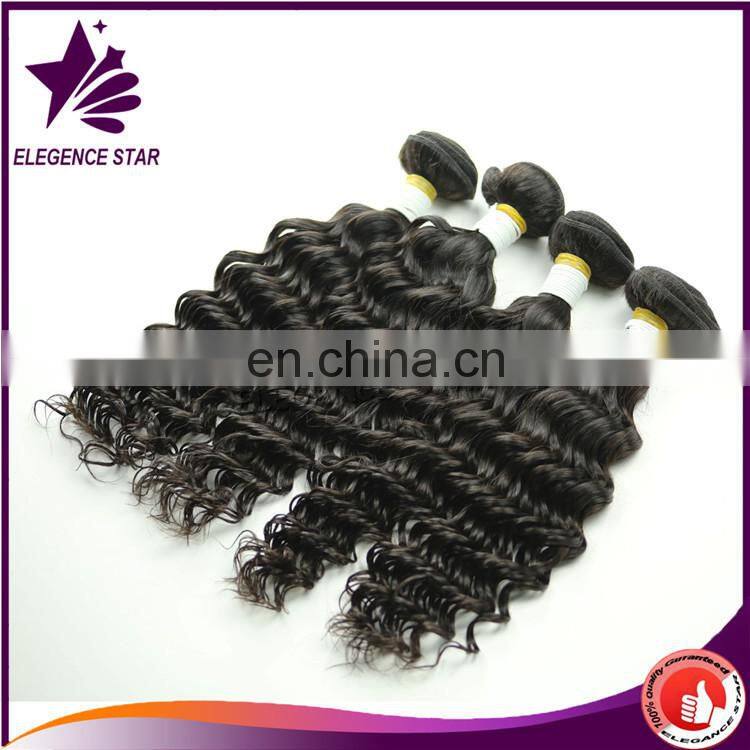 natural wave virgin brazilian human hair weave