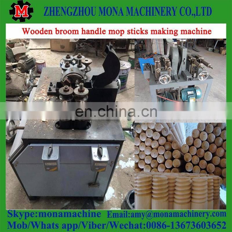 High Efficient Round Wood Rod Sticks Polishing Polisher Sanding Machine
