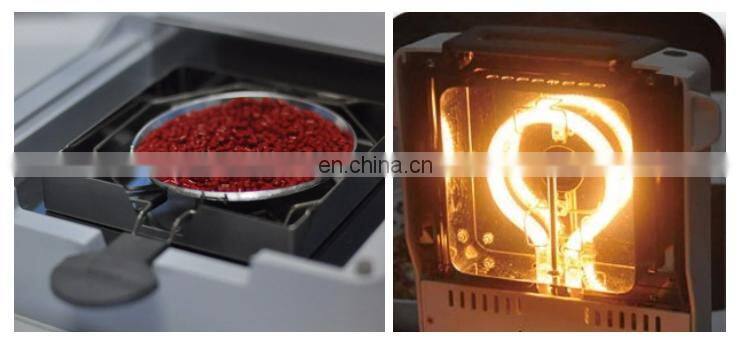 ZONHOW Laboratory LCD Digital 0.001g Accuracy Halogen Moisture Meter for Food Pharmaceutical Tobacco Papermaking testing