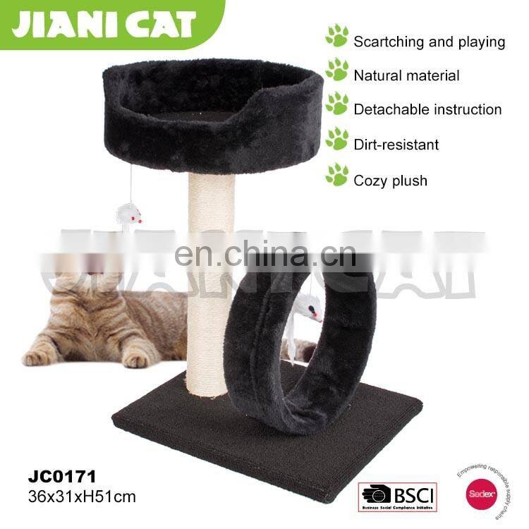 2016 wholesale ,black color,cat furniture, cat scratcher