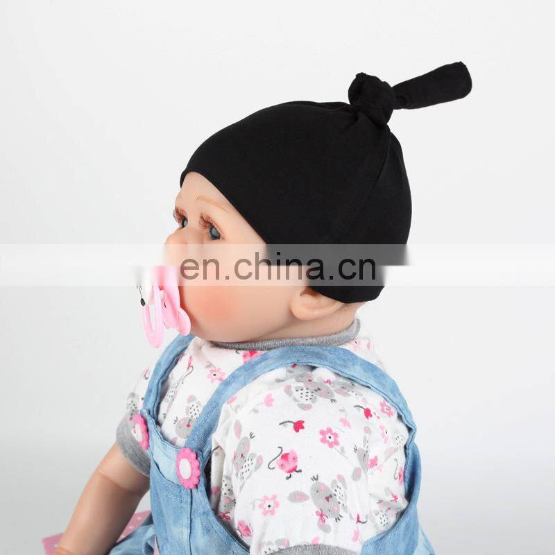 Newborn Baby Cotton Cloth Turban Toddler Rabbit Hospital Hat Ear Hat Kids Set Baby Cap