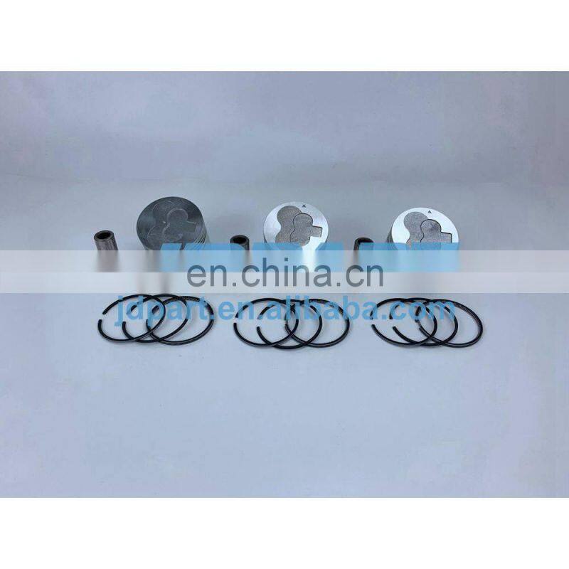 L3E Pistons With Cylinder Piston Ring Set For Mitsubishi