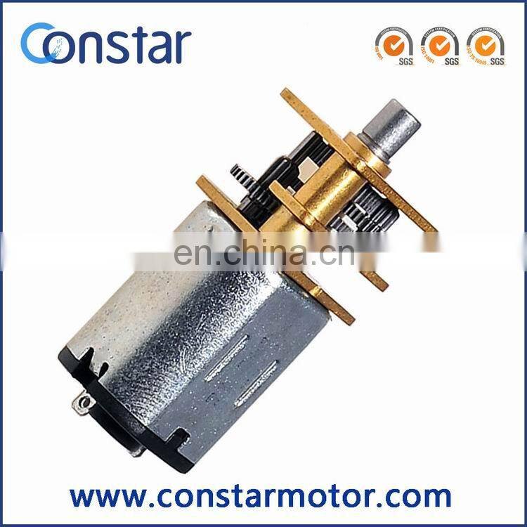 Mini 12mm 6v dc gear motor for water meter
