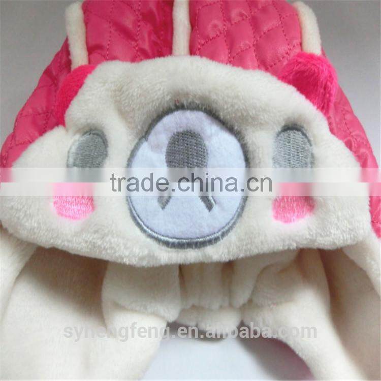 Fashion knitted children hats cartoon winter cap