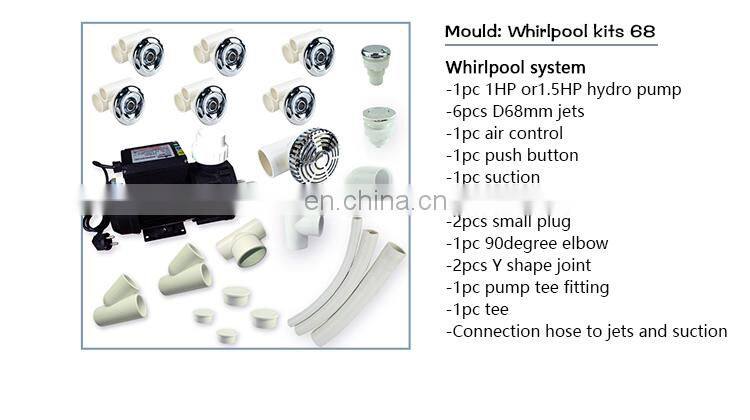 Whirlpool Kit System Whirlpool Bathtub Jet Parts Whirlpool Spa Massage System