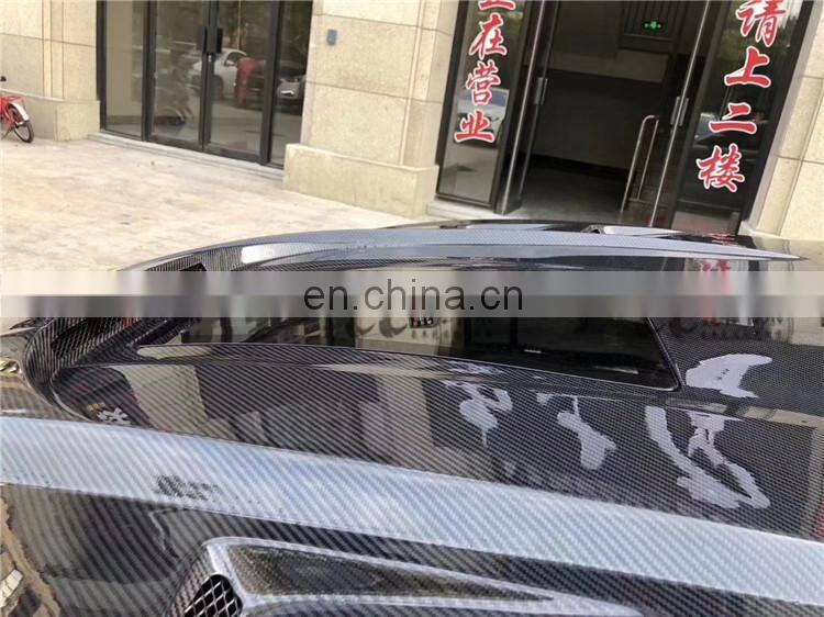 Carbon fiber hood bonnet for Maserati Quattroporte glass and carbon fiber material bonnet for Maserati Quattroporte tuning parts