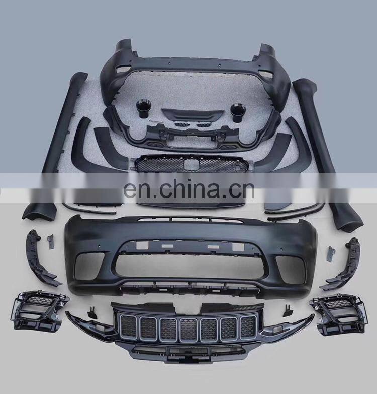 High quality car parts SRT style body kit for Grand Cherokee 2017-2020