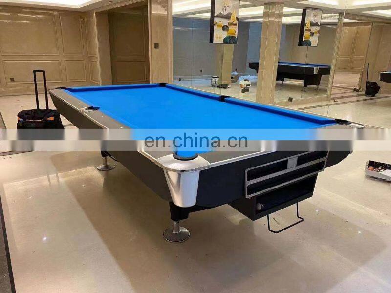 Factory direct selling best selling cheapest American fancy billiard table standard adult black eight home billiards