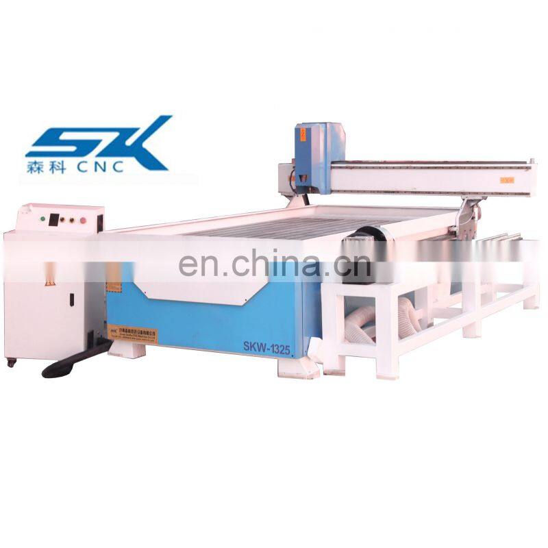 Jinan factory price Cnc Wood router 1325 plywood stone working machine with rotary