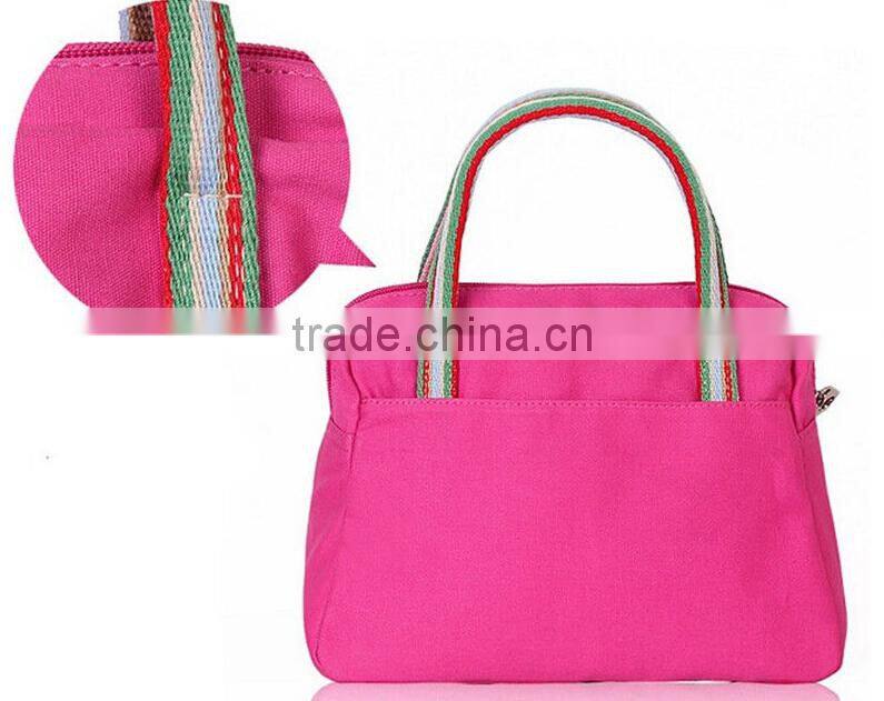 Fashion monochromatic ladies handbag