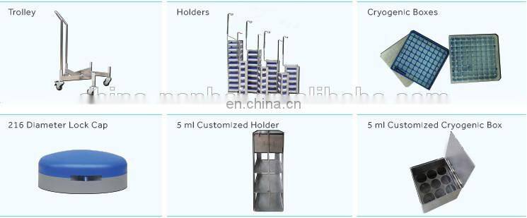 High quality YDS-65-216-F thermo liquid nitrogen container