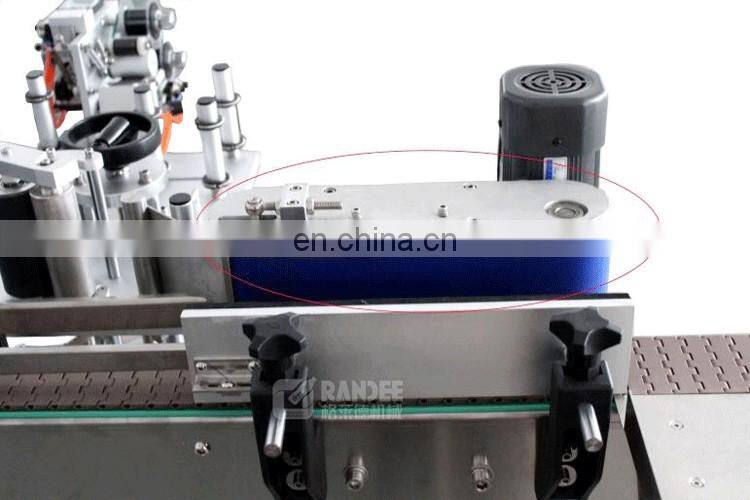 Good automatic flat labeling machine for beer bottle auto labeling machine for pet bottle cups