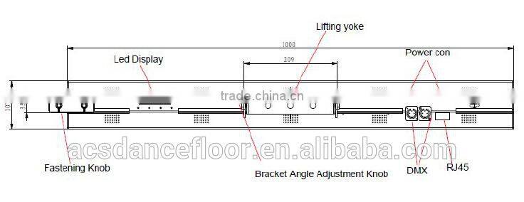 ACS 4*40 led bar light, led par,par led for sale