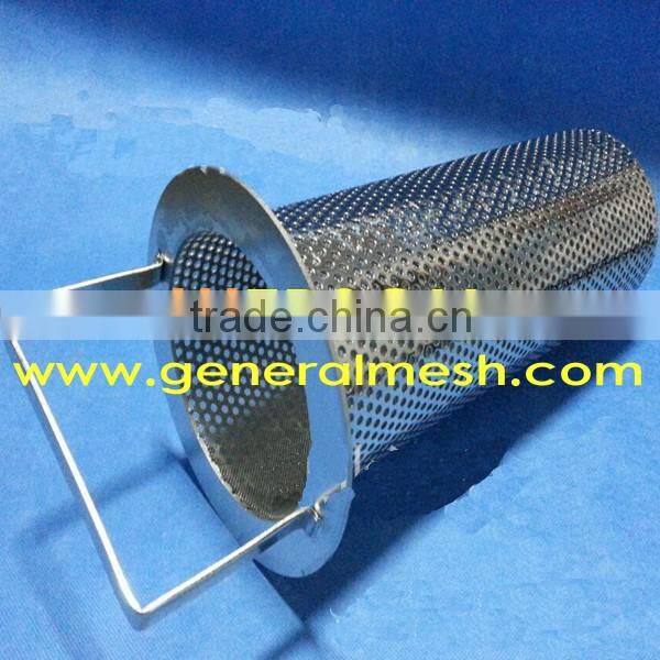 Y type perforated metal basket,Preforated Basket with Handle | generalmesh